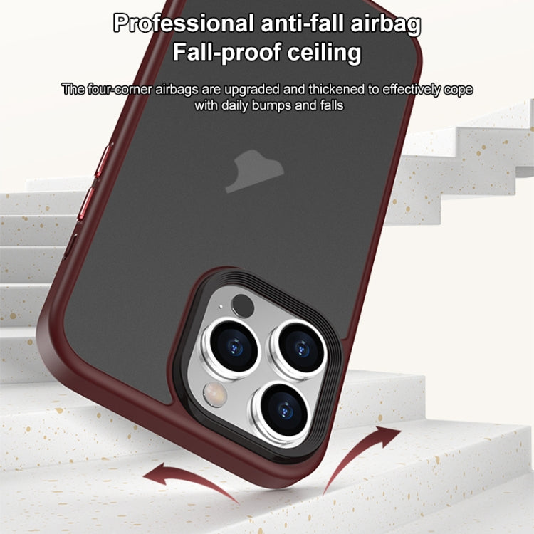 Brilliant Series Micro-frosted Anti-fingerprint PC Phone Case, For iPhone 15 Pro Max, For iPhone 15 Pro, For iPhone 15 Plus