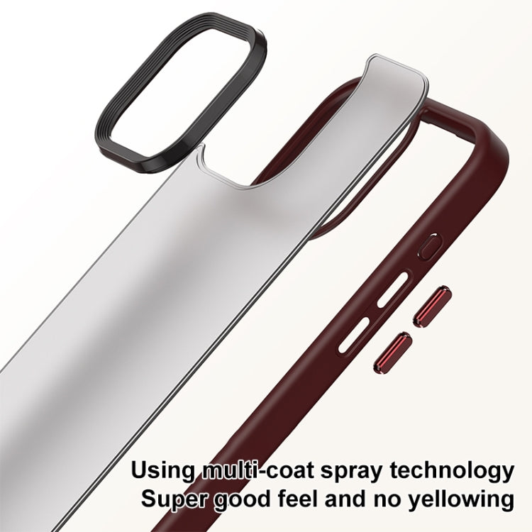 Brilliant Series Micro-frosted Anti-fingerprint PC Phone Case, For iPhone 15 Pro Max, For iPhone 15 Pro, For iPhone 15 Plus