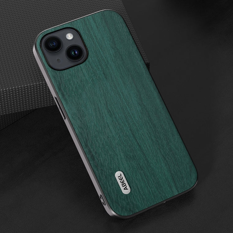 ABEEL Wood Texture PU Phone Case