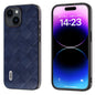 ABEEL Weave Plaid PU Phone Case, For iPhone 15 Pro Max, For iPhone 15 Pro, For iPhone 15 Plus, For iPhone 15