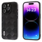 ABEEL Weave Plaid PU Phone Case, For iPhone 15 Pro Max, For iPhone 15 Pro, For iPhone 15 Plus, For iPhone 15