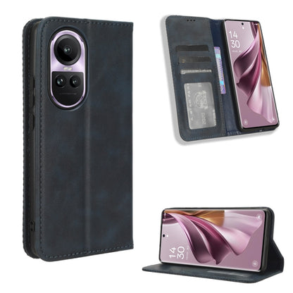 Magnetic Buckle Retro Texture Leather Phone Case, For OPPO A58 4G, For OPPO Reno10 Global, For OPPO A78 4G, For OPPO Find X8 Pro, For OPPO Reno9 A / Reno7 A