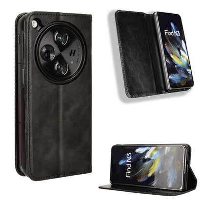 Magnetic Buckle Retro Texture Leather Phone Case, For OPPO Find N3 / OnePlus Open, For OPPO A38 4G / A18 4G, For OPPO A2 Pro 5G, For OPPO A58 4G, For OPPO Reno10 Global, For OPPO A78 4G