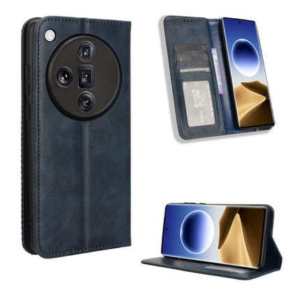 Magnetic Buckle Retro Texture Leather Phone Case, For OPPO Reno11 F 5G / F25 Pro 5G, For OPPO Find X7 5G, For OPPO Reno11 5G Global, For OPPO Reno11 Pro 5G Global, For OPPO Find X7 Ultra 5G, For OPPO A79 5G / A2 5G