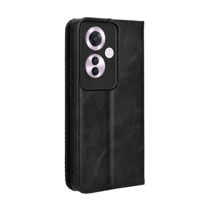 Magnetic Buckle Retro Texture Leather Phone Case, For OPPO Reno11 F 5G / F25 Pro 5G, For OPPO Find X7 5G, For OPPO Reno11 5G Global, For OPPO Reno11 Pro 5G Global, For OPPO Find X7 Ultra 5G, For OPPO A79 5G / A2 5G