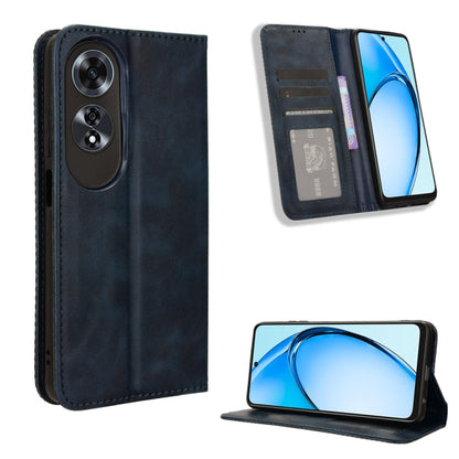 Magnetic Buckle Retro Texture Leather Phone Case, For OPPO Reno12 Pro 5G Global, For OPPO Reno12 5G Global, For OPPO F27 Pro 5G / F27 Pro+ 5G, For OPPO A60 4G, For OPPO A3 Pro 5G, For OPPO A3 Pro 5G Global