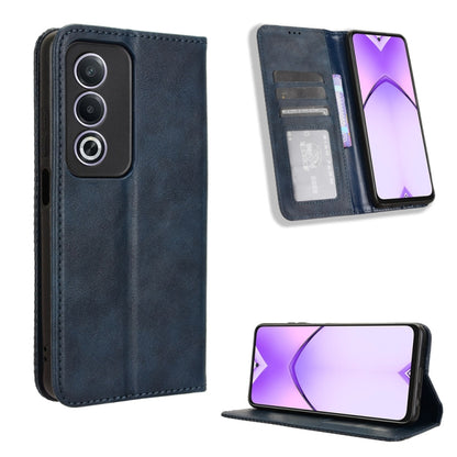 Magnetic Buckle Retro Texture Leather Phone Case, For OPPO Reno12 Pro 5G Global, For OPPO Reno12 5G Global, For OPPO F27 Pro 5G / F27 Pro+ 5G, For OPPO A60 4G, For OPPO A3 Pro 5G, For OPPO A3 Pro 5G Global