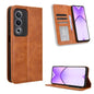 Magnetic Buckle Retro Texture Leather Phone Case, For OPPO Reno12 Pro 5G Global, For OPPO Reno12 5G Global, For OPPO F27 Pro 5G / F27 Pro+ 5G, For OPPO A60 4G, For OPPO A3 Pro 5G, For OPPO A3 Pro 5G Global
