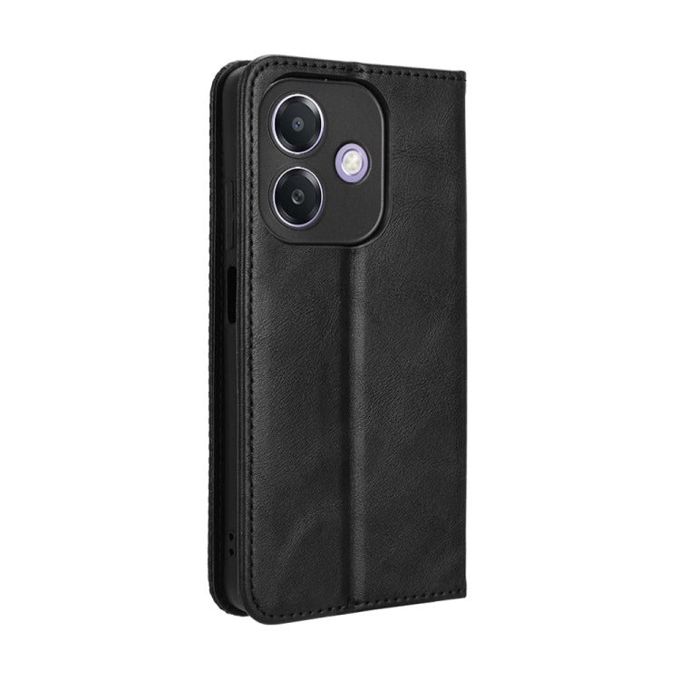 Magnetic Buckle Retro Texture Leather Phone Case, For OPPO A3x 5G India, For OPPO Reno12 F 5G, For OPPO Reno11 PJH110, For OPPO Reno12 Pro 5G Global, For OPPO Reno12 5G Global, For OPPO F27 Pro 5G / F27 Pro+ 5G