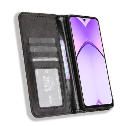 Magnetic Buckle Retro Texture Leather Phone Case, For OPPO A3x 5G India, For OPPO Reno12 F 5G, For OPPO Reno11 PJH110, For OPPO Reno12 Pro 5G Global, For OPPO Reno12 5G Global, For OPPO F27 Pro 5G / F27 Pro+ 5G