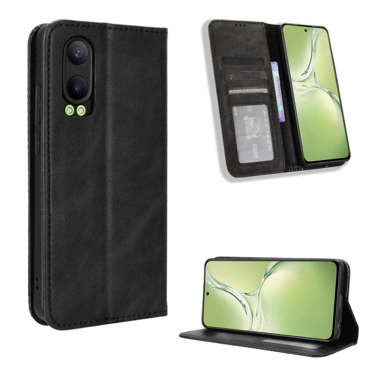 Magnetic Buckle Retro Texture Leather Phone Case, For OPPO Reno13 F 4G / 5G, For OPPO Find X8, For OPPO K12X 5G / OnePlus Nord CE4 Lite 5G, For OPPO A3x 5G India, For OPPO Reno12 F 5G, For OPPO Reno11 PJH110