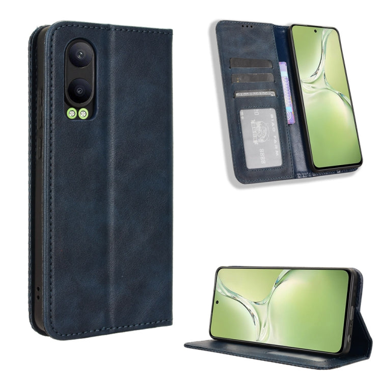 Magnetic Buckle Retro Texture Leather Phone Case, For OPPO A5 Pro Global, For OPPO Reno13 Pro 5G Global, For OPPO Reno13 5G Global, For OPPO Reno13 F 4G / 5G, For OPPO Find X8, For OPPO K12X 5G / OnePlus Nord CE4 Lite 5G