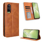 Magnetic Buckle Retro Texture Leather Phone Case, Series 1