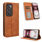 Magnetic Buckle Retro Texture Leather Phone Case, For OPPO A3x 5G India, For OPPO Reno12 F 5G, For OPPO Reno11 PJH110, For OPPO Reno12 Pro 5G Global, For OPPO Reno12 5G Global, For OPPO F27 Pro 5G / F27 Pro+ 5G