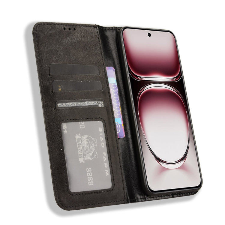 Magnetic Buckle Retro Texture Leather Phone Case, For OPPO Reno12 Pro 5G Global, For OPPO Reno12 5G Global, For OPPO F27 Pro 5G / F27 Pro+ 5G, For OPPO A60 4G, For OPPO A3 Pro 5G, For OPPO A3 Pro 5G Global