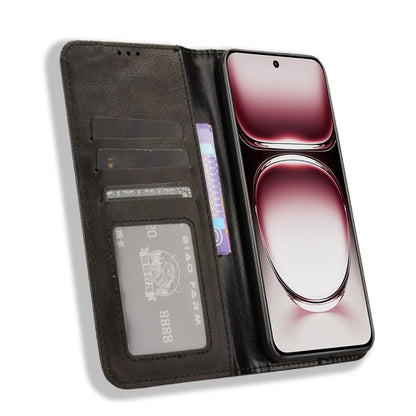 Magnetic Buckle Retro Texture Leather Phone Case, For OPPO Reno12 Pro 5G Global, For OPPO Reno12 5G Global, For OPPO F27 Pro 5G / F27 Pro+ 5G, For OPPO A60 4G, For OPPO A3 Pro 5G, For OPPO A3 Pro 5G Global