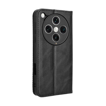 Magnetic Buckle Retro Texture Leather Phone Case, For OPPO Find X8 Pro, For OPPO Reno9 A / Reno7 A