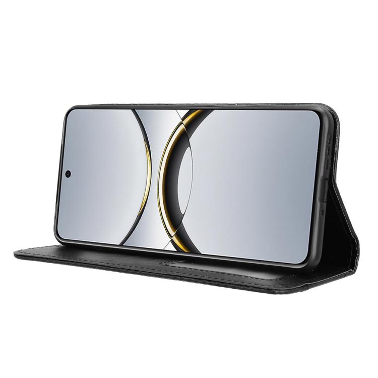 Magnetic Buckle Retro Texture Leather Phone Case, For OPPO Find X8 Pro, For OPPO Reno9 A / Reno7 A