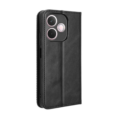 Magnetic Buckle Retro Texture Leather Phone Case, For OPPO A5 Pro Global, For OPPO Reno13 Pro 5G Global, For OPPO Reno13 5G Global, For OPPO Reno13 F 4G / 5G, For OPPO Find X8, For OPPO K12X 5G / OnePlus Nord CE4 Lite 5G