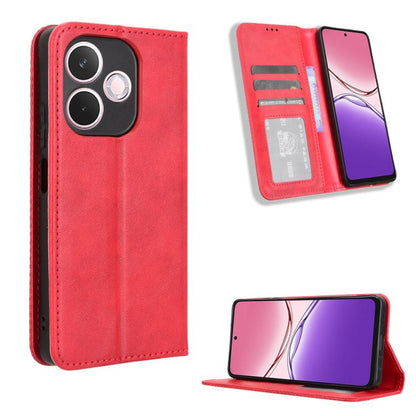 Magnetic Buckle Retro Texture Leather Phone Case, For OPPO Find X8 Ultra 5G, For OPPO F29 Pro 5G, For OPPO F29 5G Global, For OPPO A5 Pro Global, For OPPO Reno13 Pro 5G Global, For OPPO Reno13 5G Global