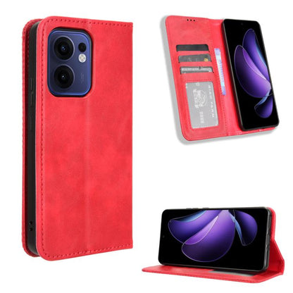 Magnetic Buckle Retro Texture Leather Phone Case, For OPPO Reno13 F 4G / 5G, For OPPO Find X8, For OPPO K12X 5G / OnePlus Nord CE4 Lite 5G, For OPPO A3x 5G India, For OPPO Reno12 F 5G, For OPPO Reno11 PJH110