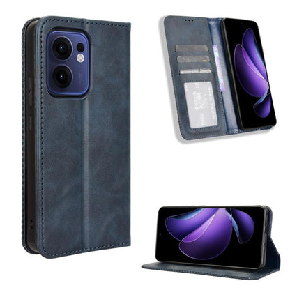 Magnetic Buckle Retro Texture Leather Phone Case, For OPPO A5 Pro Global, For OPPO Reno13 Pro 5G Global, For OPPO Reno13 5G Global, For OPPO Reno13 F 4G / 5G, For OPPO Find X8, For OPPO K12X 5G / OnePlus Nord CE4 Lite 5G