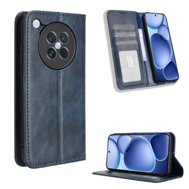 Magnetic Buckle Retro Texture Leather Phone Case, For OPPO A5x 4G / 5G Global, For OPPO A5 4G / 5G Global, For OPPO Reno14 5G Global, For OPPO K13 5G, For OPPO Find X8s+ 5G, For OPPO Find X8s 5G