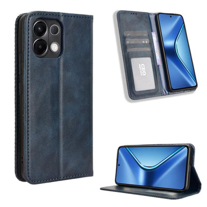 Magnetic Buckle Retro Texture Leather Phone Case, For OPPO A5x 4G / 5G Global, For OPPO A5 4G / 5G Global, For OPPO Reno14 5G Global, For OPPO K13 5G, For OPPO Find X8s+ 5G, For OPPO Find X8s 5G
