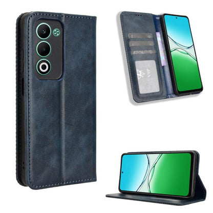 Magnetic Buckle Retro Texture Leather Phone Case, For OPPO A5x 4G / 5G Global, For OPPO A5 4G / 5G Global, For OPPO Reno14 5G Global, For OPPO K13 5G, For OPPO Find X8s+ 5G, For OPPO Find X8s 5G