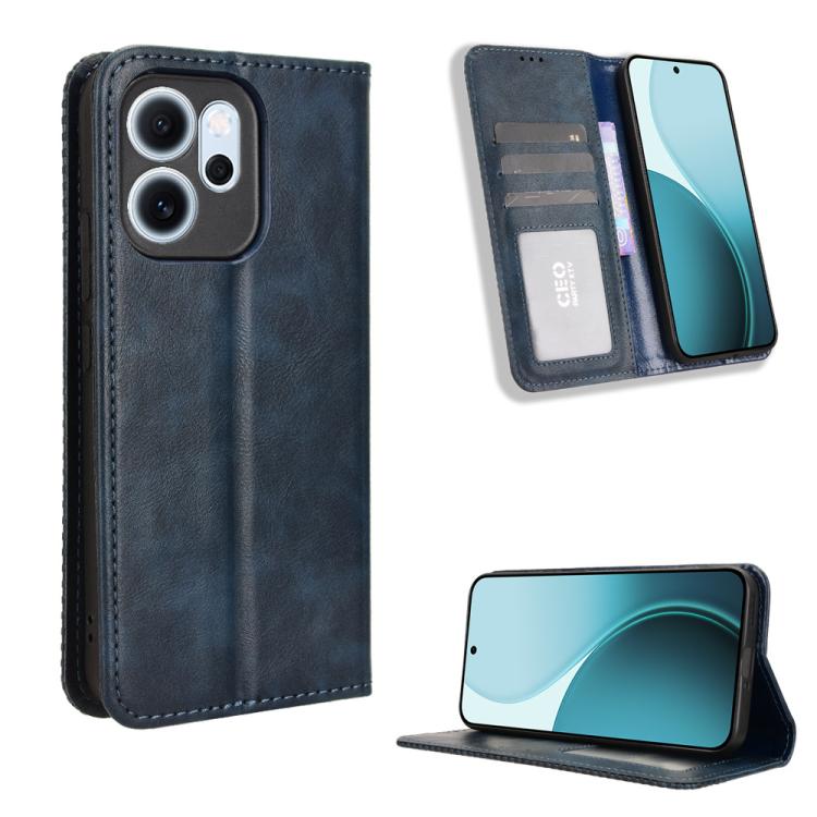 Magnetic Buckle Retro Texture Leather Phone Case, For OPPO Find X9, For OPPO A6 Pro 4G / 5G Global / F31 5G, For OPPO A6 Max 5G / F31 Pro+ 5G, For OPPO F31 Pro 5G, For OPPO Find X9 Pro, For OPPO Reno14 F 5G