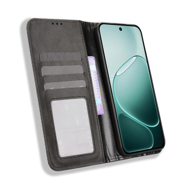 Magnetic Buckle Retro Texture Leather Phone Case, For OPPO F31 Pro 5G, For OPPO Find X9 Pro, For OPPO Reno14 F 5G, For OPPO A5x 4G / 5G Global, For OPPO A5 4G / 5G Global, For OPPO Reno14 5G Global