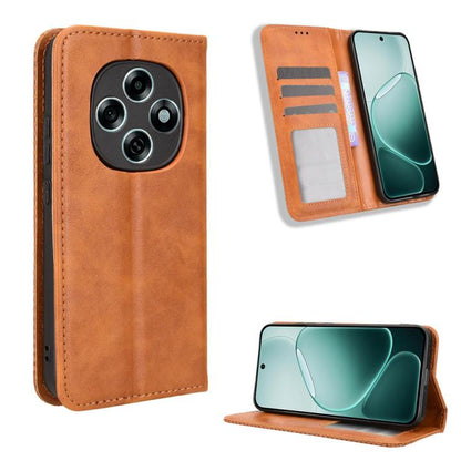 Magnetic Buckle Retro Texture Leather Phone Case, For OPPO Find X9, For OPPO A6 Pro 4G / 5G Global / F31 5G, For OPPO A6 Max 5G / F31 Pro+ 5G, For OPPO F31 Pro 5G, For OPPO Find X9 Pro, For OPPO Reno14 F 5G