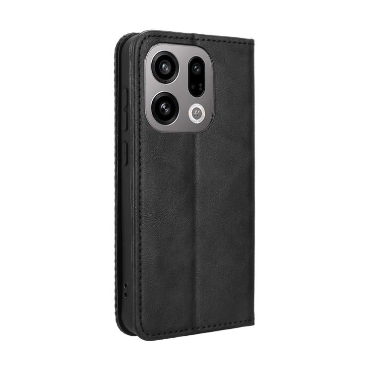 Magnetic Buckle Retro Texture Leather Phone Case, For OPPO Find X9, For OPPO A6 Pro 4G / 5G Global / F31 5G, For OPPO A6 Max 5G / F31 Pro+ 5G, For OPPO F31 Pro 5G, For OPPO Find X9 Pro, For OPPO Reno14 F 5G