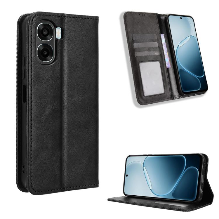 Magnetic Buckle Retro Texture Leather Phone Case, For OPPO A6s 5G / A6 5G Global, For OPPO Reno15 F 5G, For OPPO Reno15 Pro Max 5G Global, For OPPO Reno15 5G Global / 15c, For OPPO A6x 5G / 4G, For OPPO Reno15 Pro 5G Global