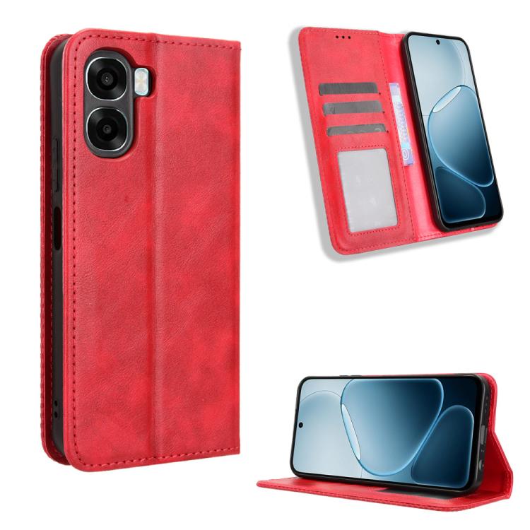Magnetic Buckle Retro Texture Leather Phone Case, For OPPO A6s 5G / A6 5G Global, For OPPO Reno15 F 5G, For OPPO Reno15 Pro Max 5G Global, For OPPO Reno15 5G Global / 15c, For OPPO A6x 5G / 4G, For OPPO Reno15 Pro 5G Global