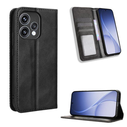 Magnetic Buckle Retro Texture Leather Phone Case, For OPPO A6s 5G / A6 5G Global, For OPPO Reno15 F 5G, For OPPO Reno15 Pro Max 5G Global, For OPPO Reno15 5G Global / 15c, For OPPO A6x 5G / 4G, For OPPO Reno15 Pro 5G Global