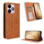 Magnetic Buckle Retro Texture Leather Phone Case, For OPPO A6c 4G / A6t / A6t Pro, For OPPO A6s 5G / A6 5G Global, For OPPO Reno15 Pro Max 5G Global, For OPPO Reno15 5G Global / 15c, For OPPO A6x 5G / 4G, For OPPO Reno15 Pro 5G Global