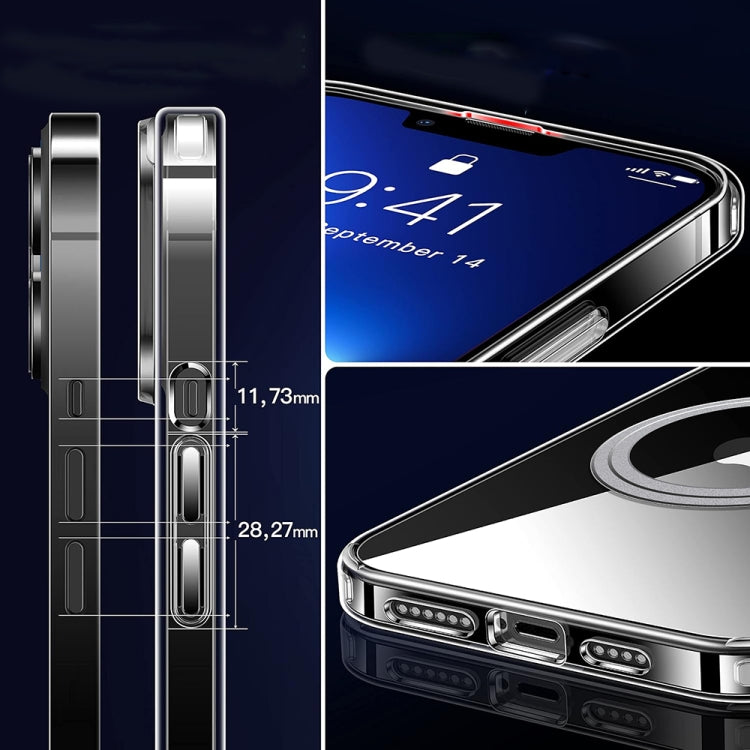 LK Crystal Clear MagSafe Magnetic Phone Case