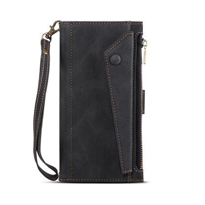 ESEBLE Retro Frosted RFID Flip Leather Phone Case, For iPhone 15 Pro, For iPhone 15 Plus, For iPhone 15