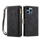 ESEBLE Retro Frosted RFID Flip Leather Phone Case