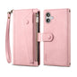 ESEBLE Retro Frosted RFID Flip Leather Phone Case