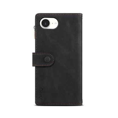 ESEBLE Retro Frosted RFID Flip Leather Phone Case, For iPhone 16e, For iPhone 16 Pro Max, For iPhone 16 Pro, For iPhone 16 Plus, For iPhone 16, For iPhone 15 Pro Max