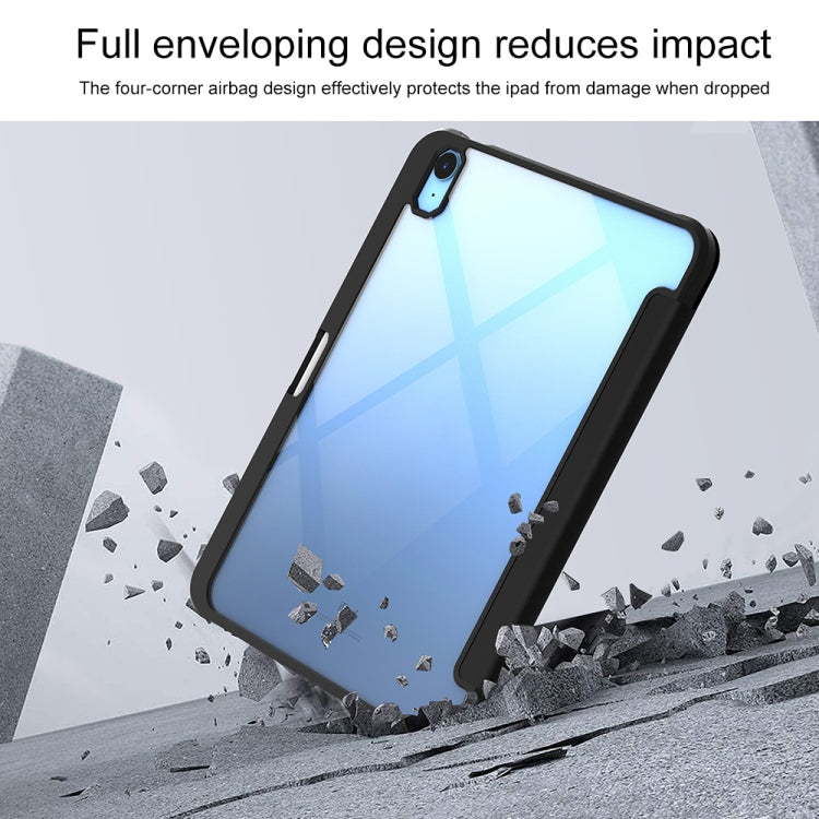 3-Fold Holder Armor Smart Leather Tablet Case, For iPad 10th Gen 10.9 2022