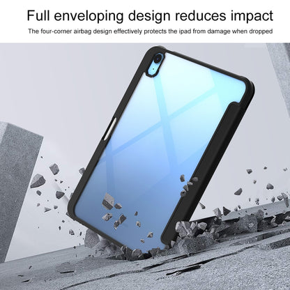 3-Fold Holder Armor Smart Leather Tablet Case, For iPad 10th Gen 10.9 2022