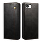 Oil Wax Crazy Horse Texture Leather Phone Case