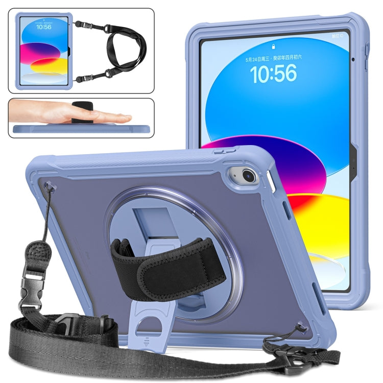 Heavy Duty Hybrid Tablet Case with Hand Grip & Strap