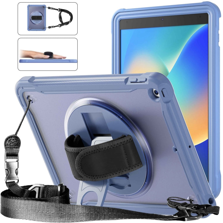 Heavy Duty Hybrid Tablet Case with Hand Grip & Strap