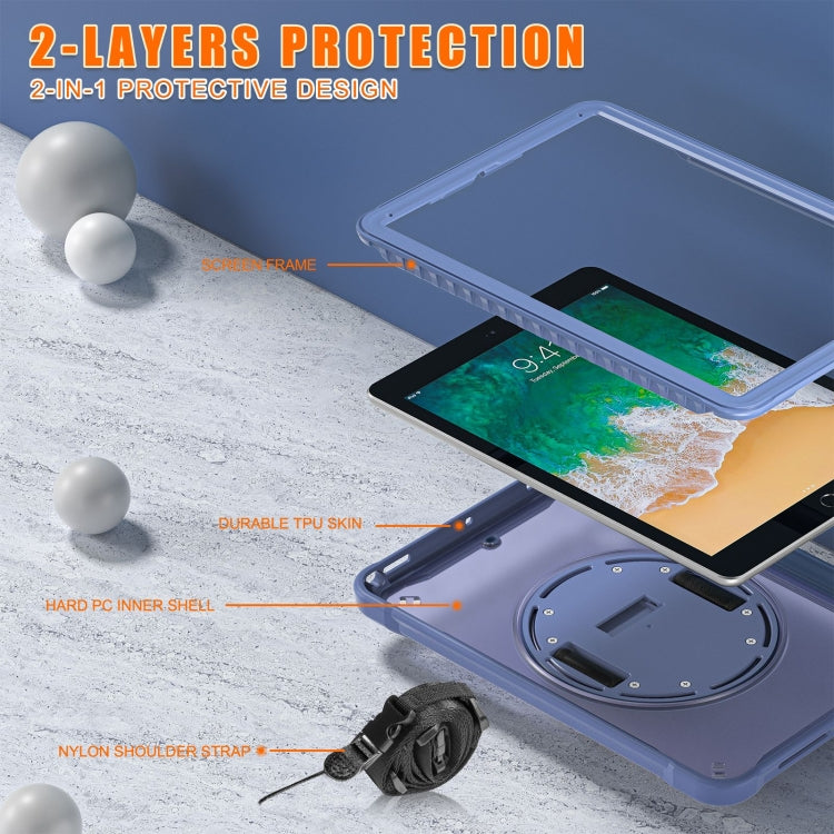 Heavy Duty Hybrid Tablet Case with Hand Grip & Strap