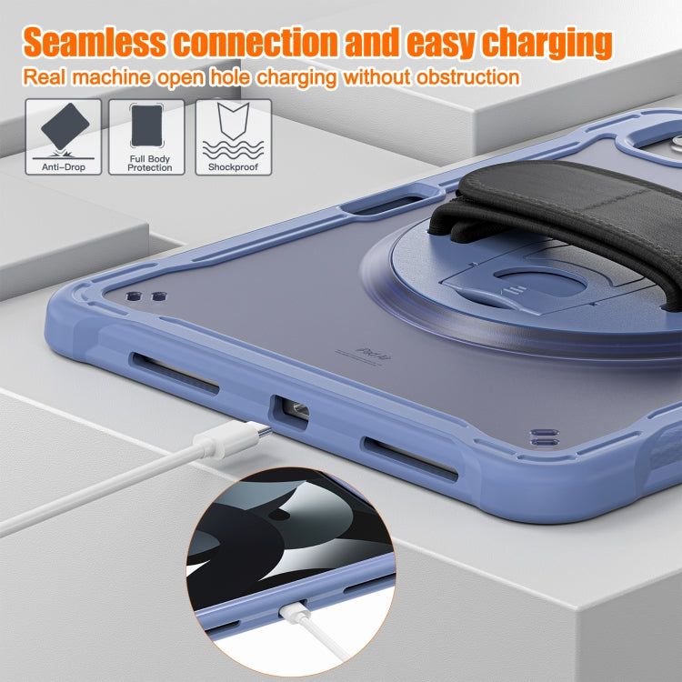 Heavy Duty Hybrid Tablet Case with Hand Grip & Strap