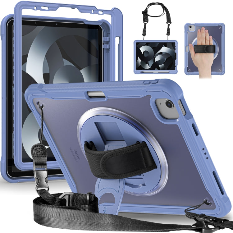 Heavy Duty Hybrid Tablet Case with Hand Grip & Strap